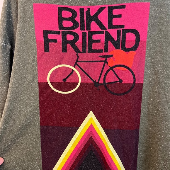 Free City - "Bike Friend" Supermät - Light & SOFT - Green - 4/XL - Unisex Hoodie - Picture 6 of 14